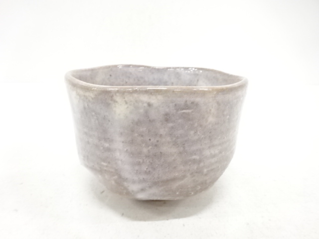 萩焼　萩殿窯造　茶碗（保護箱付）